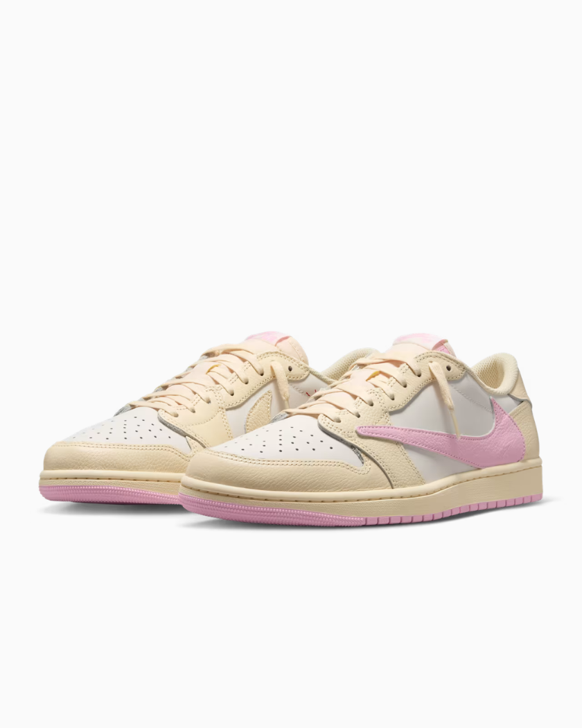 Air Jordan 1 Retro Low OG SP Travis Scott Shy Pink