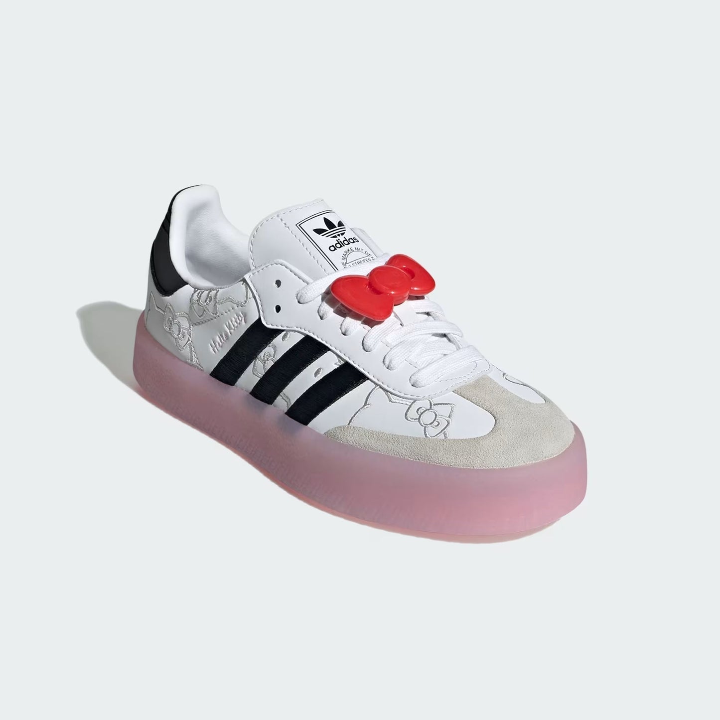 Hello Kitty x Adidas Samba Cloud White Clear Pink