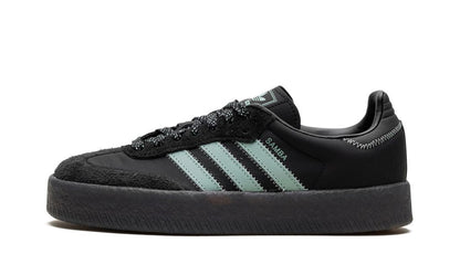Adidas Samba Core Black Haze Green