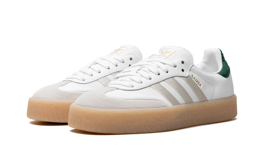 Adidas Samba White Green Gum