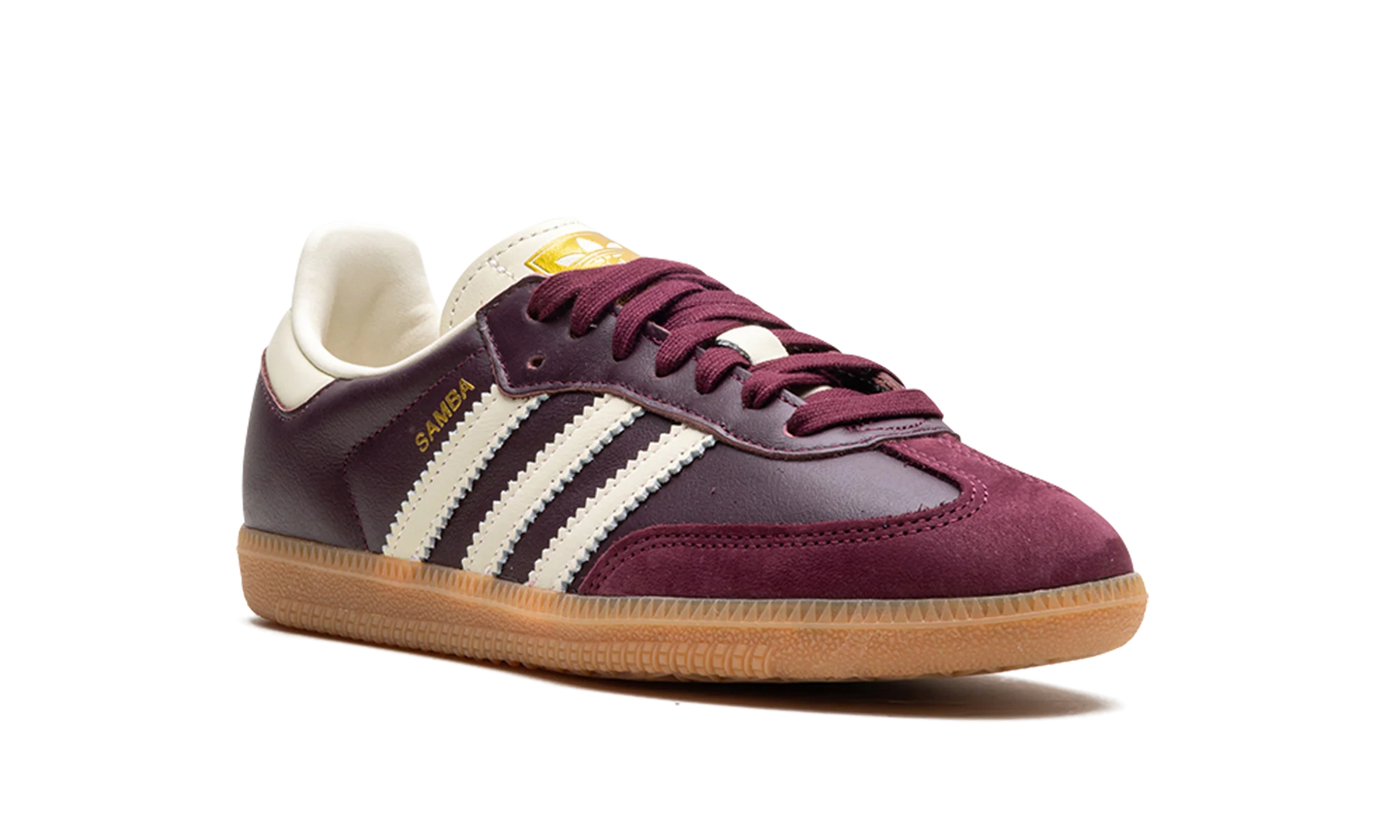 Adidas Samba OG Women's Maroon / Cream White