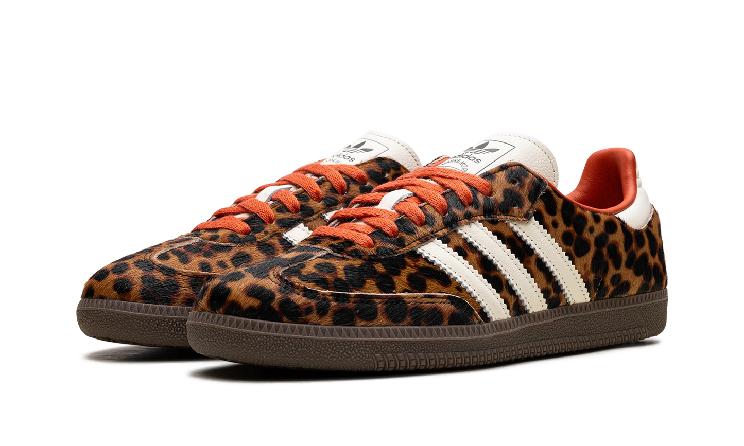 Adidas Samba OG Women's Leopard / Cream Orange