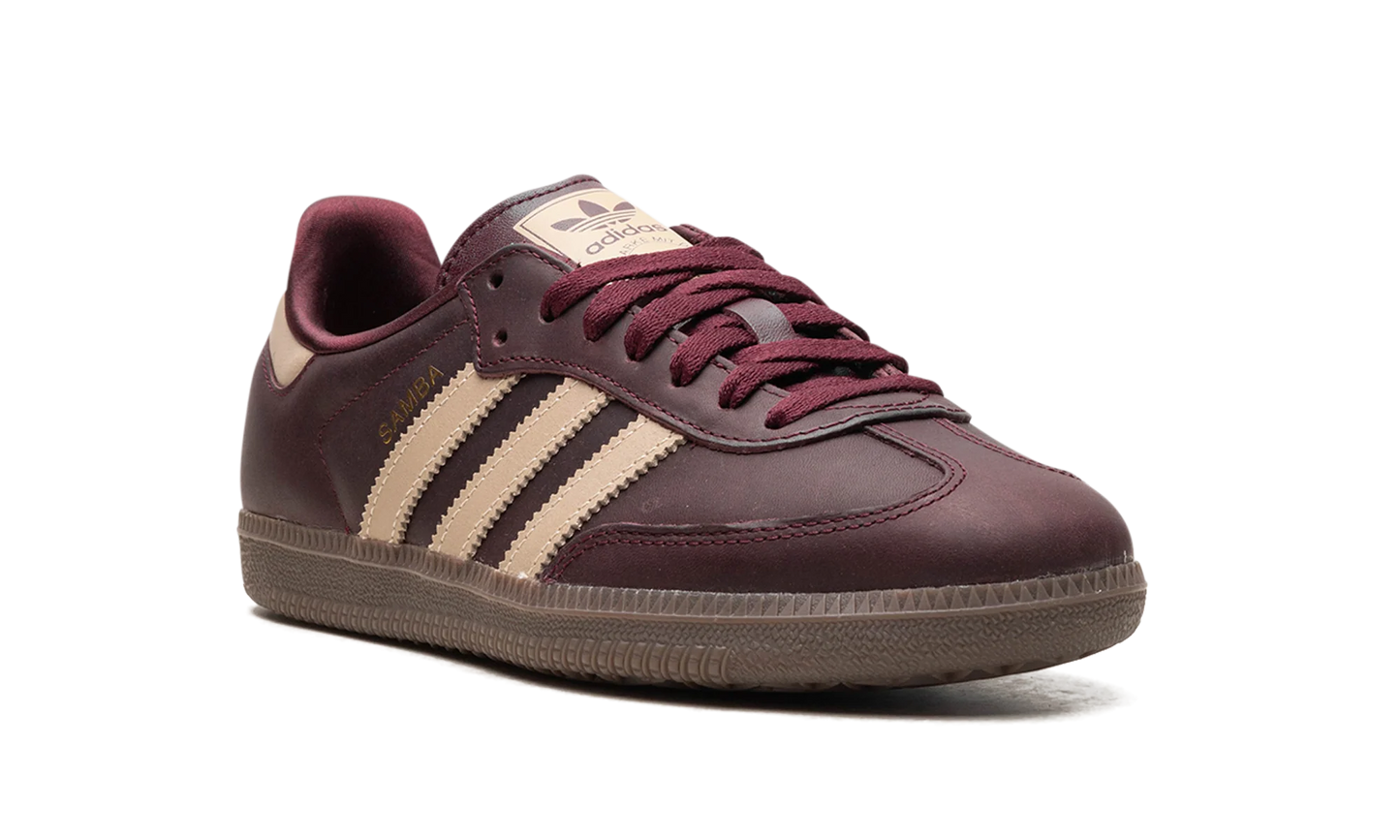 Adidas Samba OG Women's Maroon Crystal