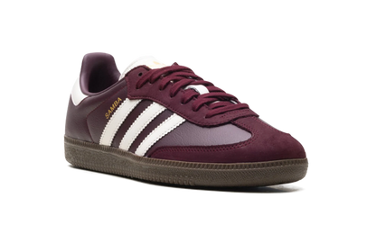 Adidas Samba OG Women's Maroon Off-White Gum