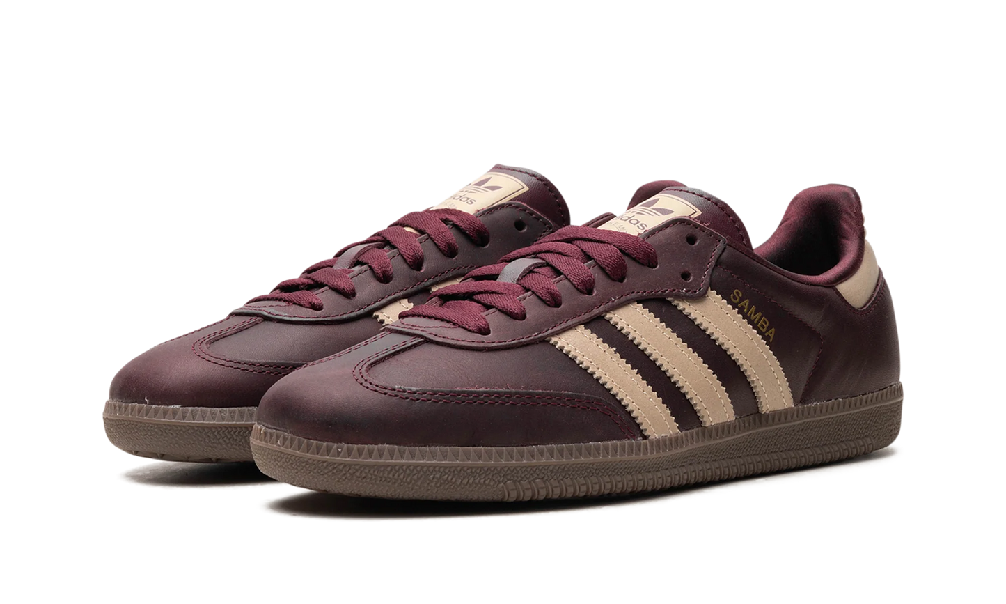 Adidas Samba OG Women's Maroon Crystal