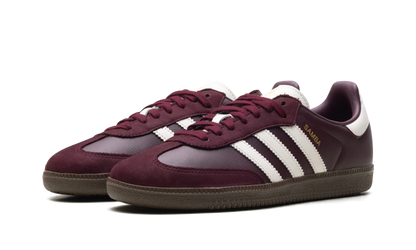 Adidas Samba OG Women's Maroon Off-White Gum