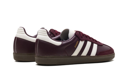 Adidas Samba OG Women's Maroon Off-White Gum
