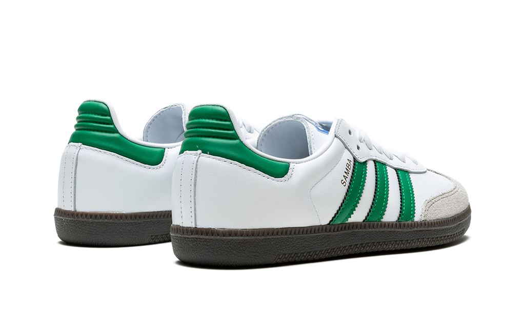 Adidas Samba Cloud White Green