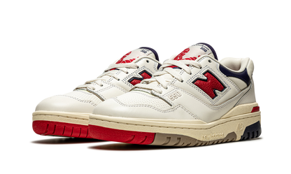 New Balance 550 Aimé Leon Dore White Navy Red
