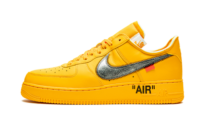 Nike Air Force 1 Low Off-White University Gold Metallic Silver