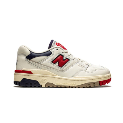 New Balance 550 Aimé Leon Dore White Navy Red