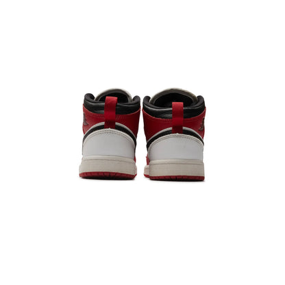 Pre-loved - Air Jordan 1 Mid Chicago White Heel (PS)