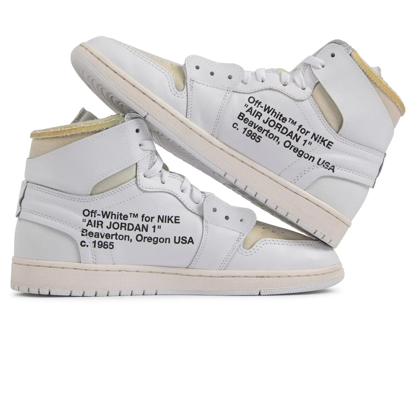 Preloved - Off-White x Air Jordan 1 Retro High OG White