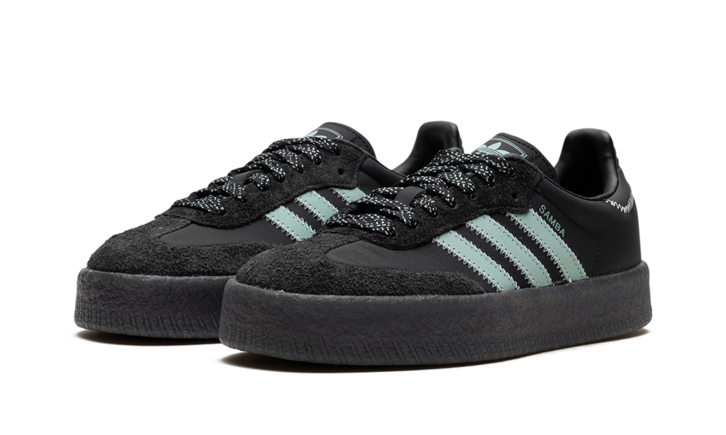 Adidas Samba Core Black Haze Green
