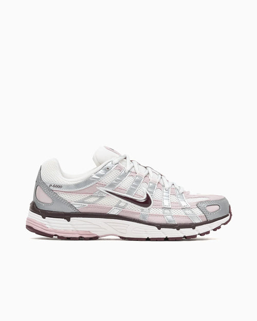 Nike P-6000 for Women Silver Burgundy Plum Chalk