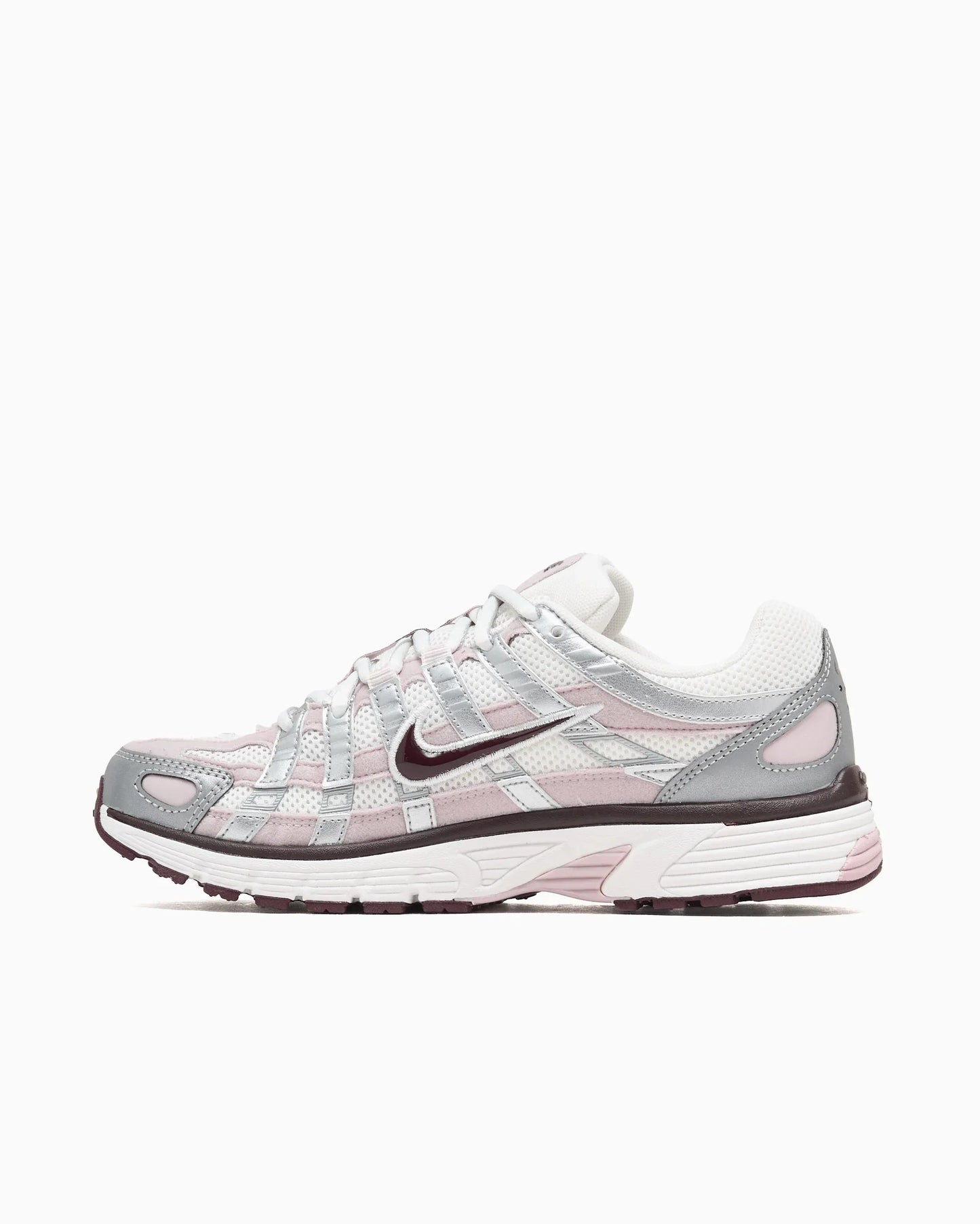 Nike P-6000 for Women Silver Burgundy Plum Chalk