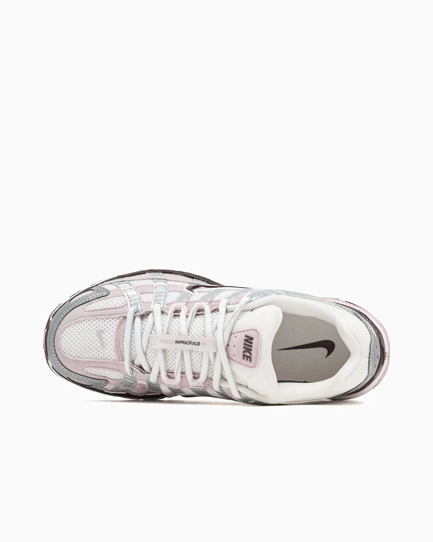 Nike P-6000 for Women Silver Burgundy Plum Chalk
