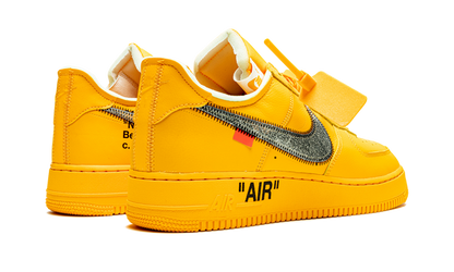 Nike Air Force 1 Low Off-White University Gold Metallic Silver