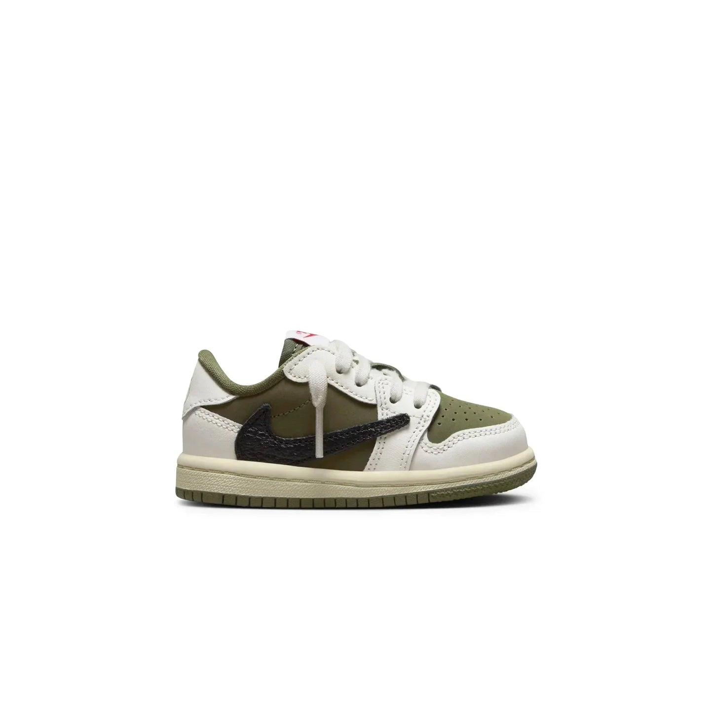 Travis Scott x Air Jordan 1 Low OG Medium Olive (Toddler)