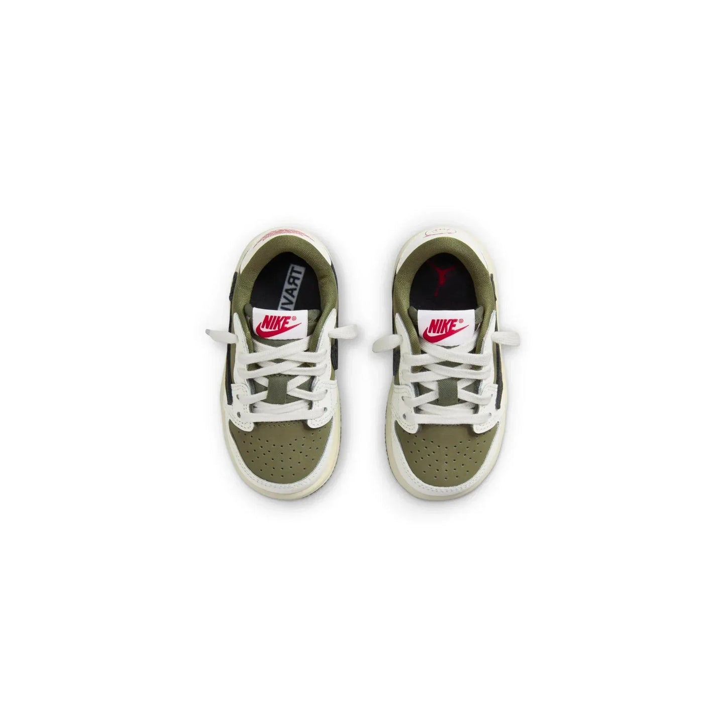 Travis Scott x Air Jordan 1 Low OG Medium Olive (Toddler)