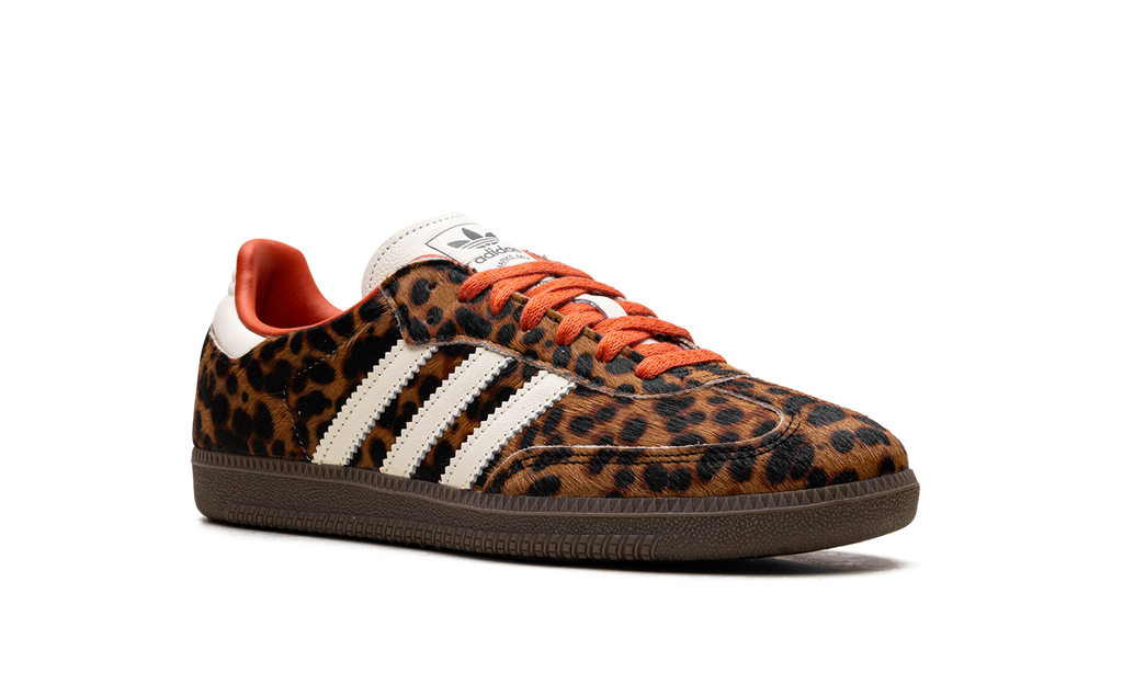 Adidas Samba Leopard Cream Orange